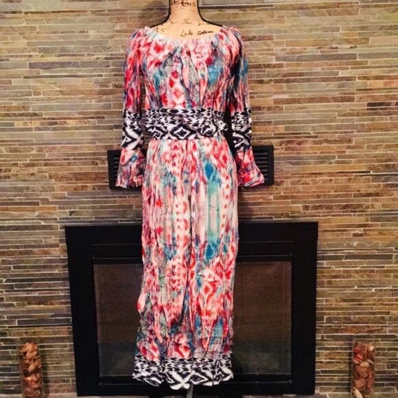 Paris Collection Multi Media Bell Cuff Dress BB131 - Picture 3 of 6